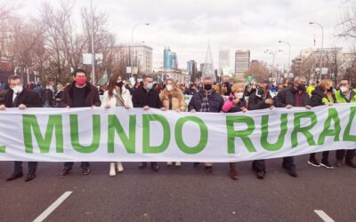 La Fundación Ingenio sale a la calle como parte de la gran manifestación en defensa del medio rural convocada por Alma Rural