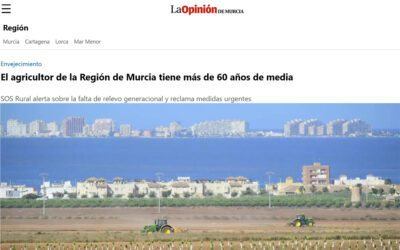 El agricultor de la Región de Murcia tiene más de 60 años de media